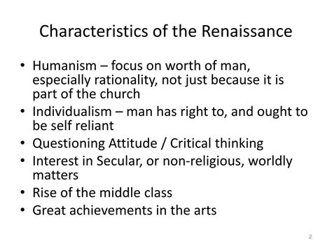 what are the characteristics of renaissance art? exploring the revival of humanism